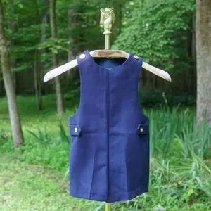 Vintage 90s Good Lad Boys Navy Blue Nautical Romper