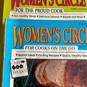 Vintage (90s) Set Of Two Women's Choice Cooking Recipe Magazines (600+ Recipes)