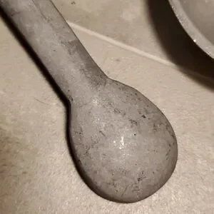 Vintage Aluminum Spoon & Fork Set