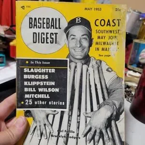 Vintage Baseball Digest Magazine Lot 1951-1963 Stan Musial DiMaggio Set 13