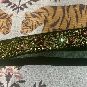 VINTAGE Beaded Belt/sash