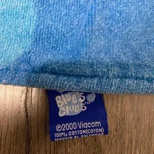 Vintage Blues Clues Beach Towel Year 2000
