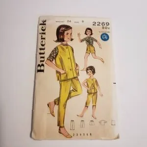 Vintage Butterick Sewing Pattern