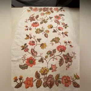 Vintage Cannon Floral Towel