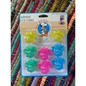 Vintage Chef Mickey Mouse Cookie Cutters And Ice Cubes