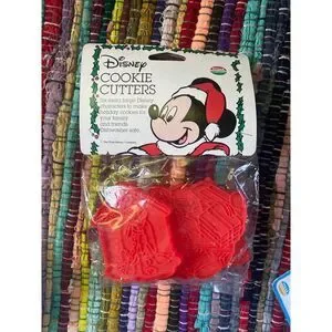 Vintage Chef Mickey Mouse Cookie Cutters And Ice Cubes