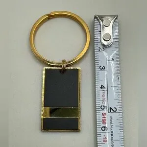 Vintage Colibri 18k Gold Electroplated Keychain