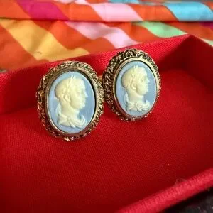 Vintage Dante Cameo Cufflinks