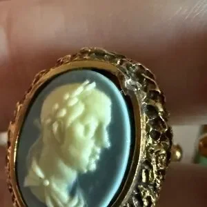 Vintage Dante Cameo Cufflinks