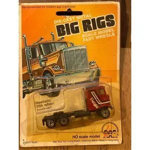 Vintage DIE-CAST BIG RIGS MODEL FAST WHEELS Brand New 1981 Zee Toys