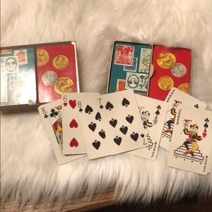 Vintage Duratone Plastic Coated Playing Cards