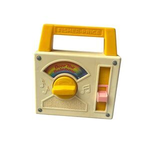 Vintage Fisher-Price Music Box - Over The Rainbow (1981) Tested