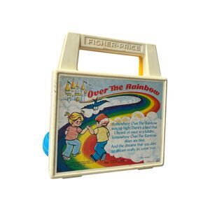 Vintage Fisher-Price Music Box - Over the Rainbow (1981) tested