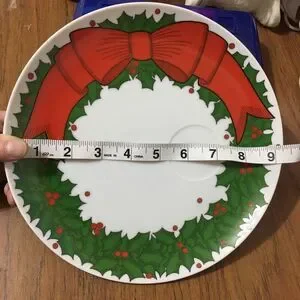 Vintage Fitz & Floyd Snack Plate And Cup Set