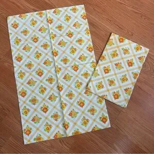 Vintage Floral Pillow Cases Standard Size