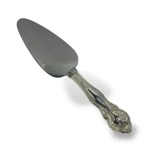Vintage Frank M Whiting Sterling Handle Pie Cake Server Sheffield Blade 10”