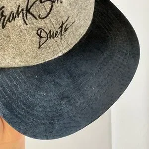 Vintage Frank Sinatra Duets Promotional Hat Wool Blend