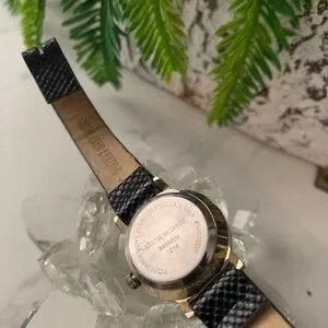 Vintage Gold Tone Numbers Ladies Watch