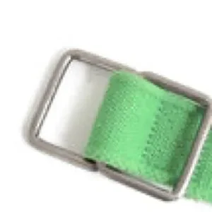 Vintage Green & Blue Embroidered Shark Child's Belt Size S/M 32”