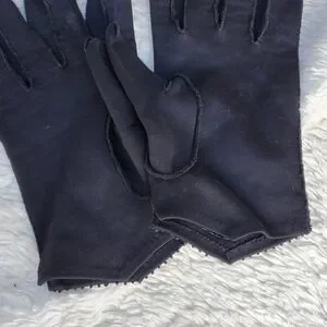 Vintage‎ Hand Knotted Cotton Gloves 8