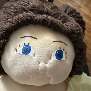 Vintage Handmade Softsulpture Doll