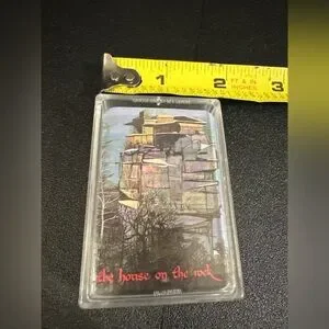 Vintage House on Rock Playing Cards