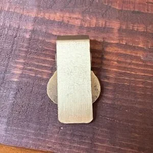 Vintage Kessler Whiskey Smooth As Silk Money Clip Bronze‎ Lightweight