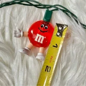 Vintage M&M Candy Character Blinking String Lights 20 Light Set Christmas TESTED