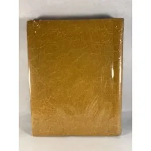 Vintage Magnetic‎ Photo Albums Lot Of 2 Sunset And Gold Covers New Old Stock