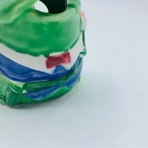 Vintage Mary Ann Baker Hand Painted Frogs Creamer Pitcher