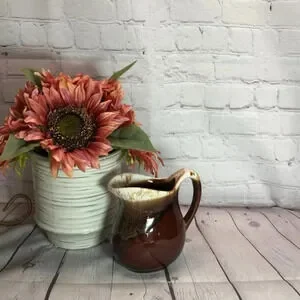 vintage mcCoy USA dip pottery small pitcher creamer