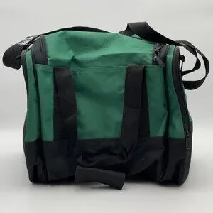 Vintage Miami Hurricanes Duffel Bag Collegiate Gym/Travel Bag Retro Embroidered