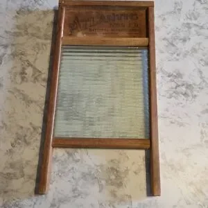 Vintage National Glass Washboard Wall Decor