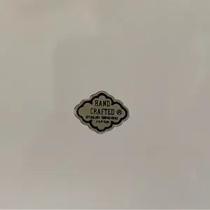 Vintage Otagiri Japan Butterflies Floral Lacquerware Mini Tray Decor Gold Ivory