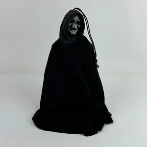 Vintage Paper Magic Group Skeleton 1999 Grim Reaper Halloween Hanging