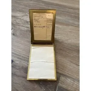 Vintage Park Sherman Perpetual Desk Calendar With Notepad Holder