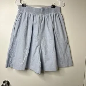 Vintage Peter Popovitch Shorts Womens Sz L Elastic Waistband Embroidered Pearl