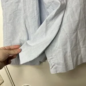 Vintage Peter Popovitch Shorts Womens Sz L Elastic Waistband Embroidered Pearl