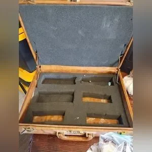 Vintage‎ Presto Leather Camera Carrying Case