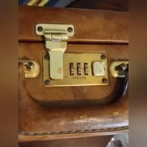 Vintage‎ Presto Leather Camera Carrying Case