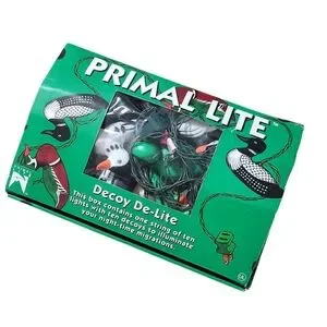 Vintage Primal Lite Decoy Duck De-Lite String Light Set 10 Ducks Tested