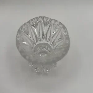 Vintage Princess House Pineapple Shaped Crystal Bud Vase / Toothpick Holder