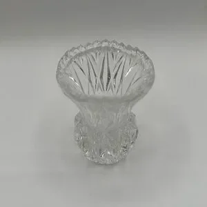 Vintage Princess House Pineapple Shaped Crystal Bud Vase / Toothpick Holder
