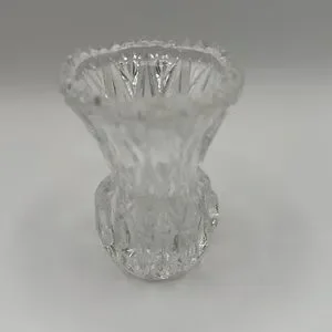 Vintage Princess House Pineapple Shaped Crystal Bud Vase / Toothpick Holder