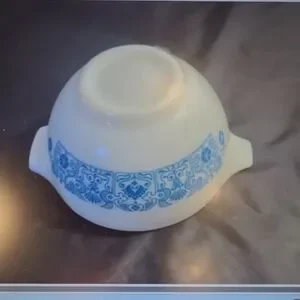 VINTAGE PYREX Blue Horizon 1-1/2 Pint Cinderella Bowl Nesting #441 USA Mixing 6”