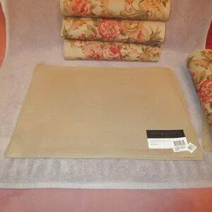 Vintage Ralph Lauren Guinevere Aragon Placemats RARE Set Of 6 Black Label NEW