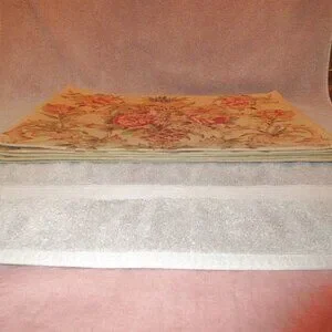Vintage Ralph Lauren Guinevere Aragon Placemats RARE Set Of 6 Black Label NEW