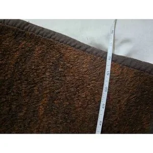 Vintage Safari Weavers Teddy Bear Blanket Throw Made In Germany