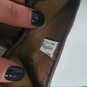 Vintage Saks Fifth Avenue Brown Leather Driving Gloves Silk Lined Size 6.5