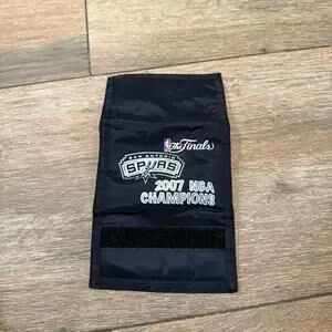 Vintage San Antonio Spurs 2007 NBA Champions Licensed Nylon Wallet